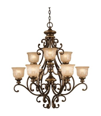 Crystorama Norwalk Chandelier 7409-BU