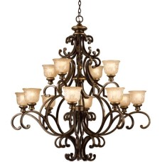 Crystorama Norwalk Chandelier 7412-BU