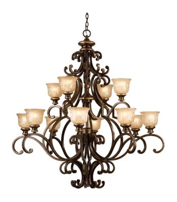 Crystorama Norwalk Chandelier 7412-BU