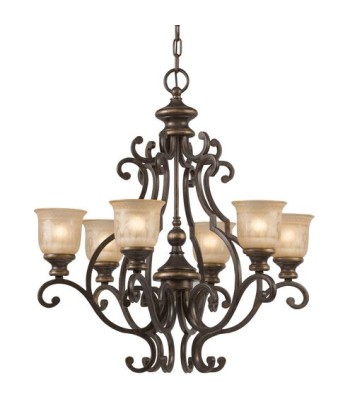 Crystorama Norwalk Chandelier 7416-BU