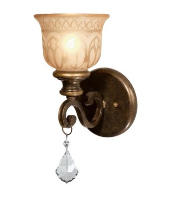 Crystorama Norwalk Sconce 7501-BU-CL-S