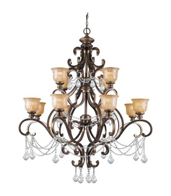 Crystorama Norwalk Chandelier 7512-BU-CL-MWP