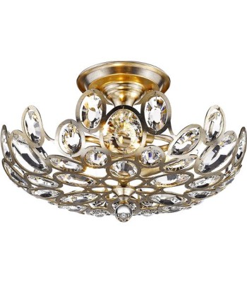 Crystorama Sterling Semi Flush 7583-DT