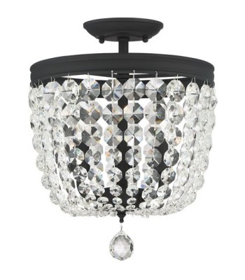 Crystorama Archer Semi Flush 783-BF-CL-S