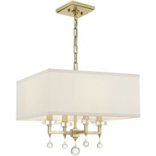 Crystorama Paxton Mini Chandelier 8105-AG