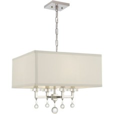 Crystorama Paxton Mini Chandelier 8105-PN