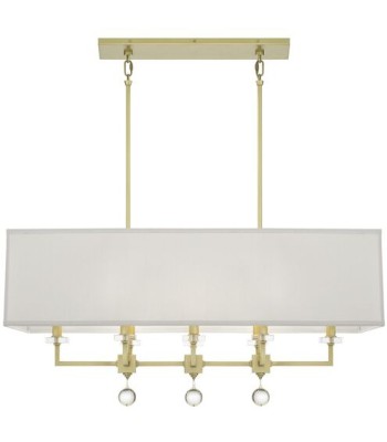 Crystorama Paxton Chandelier 8109-AG