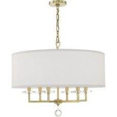 Crystorama Paxton Chandelier 8116-AG