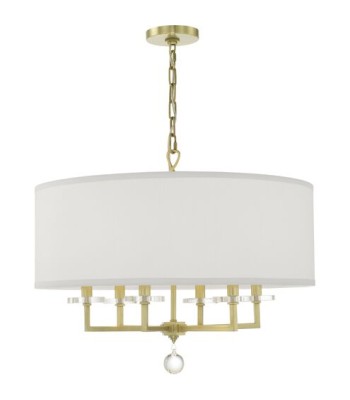 Crystorama Paxton Chandelier 8116-AG