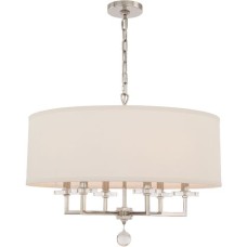 Crystorama Paxton Chandelier 8116-PN