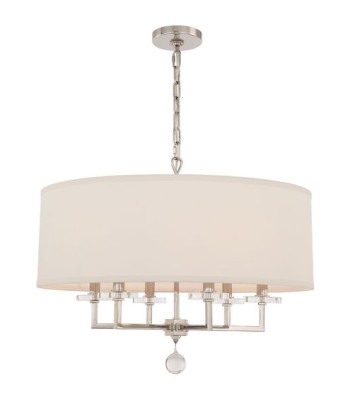 Crystorama Paxton Chandelier 8116-PN