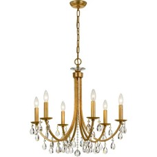 Crystorama Bridgehampton Chandelier 8826-GA-CL-MWP