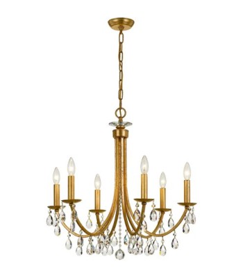 Crystorama Bridgehampton Chandelier 8826-GA-CL-MWP