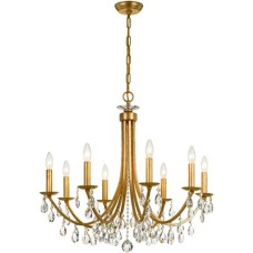 Crystorama Bridgehampton Chandelier 8828-GA-CL-MWP