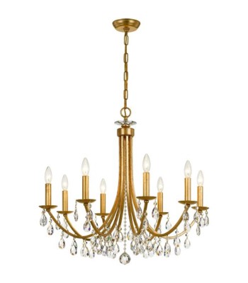Crystorama Bridgehampton Chandelier 8828-GA-CL-MWP