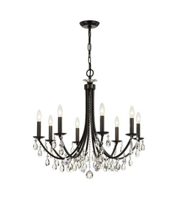 Crystorama Bridgehampton Chandelier 8828-VZ-CL-MWP