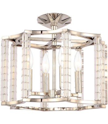 Crystorama Carson Semi Flush 8854-PN_CEILING
