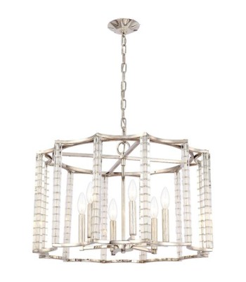 Crystorama Carson Chandelier 8856-PN