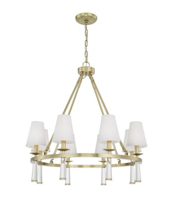 Crystorama Baxter Chandelier 8867-AG