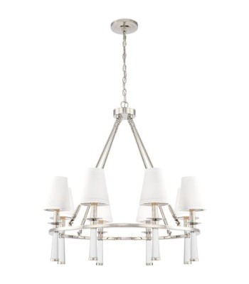 Crystorama Baxter Chandelier 8867-PN