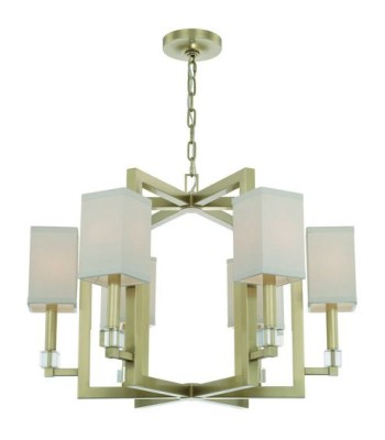 Crystorama Dixon Chandelier 8886-AG