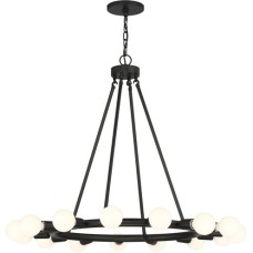 Crystorama Dakota Chandelier 9046-BK