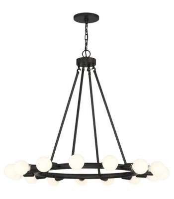 Crystorama Dakota Chandelier 9046-BK