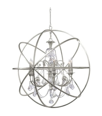 Crystorama Solaris Chandelier 9219-OS-CL-MWP