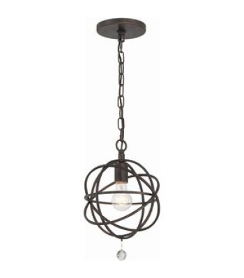 Crystorama Solaris Mini Pendant 9220-EB