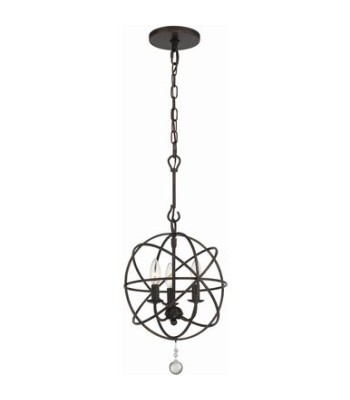 Crystorama Solaris Mini Chandelier 9225-EB