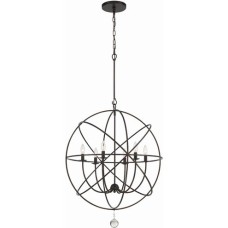 Crystorama Solaris Chandelier 9228-EB