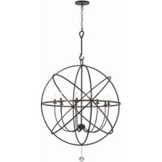 Crystorama Solaris Chandelier 9229-EB