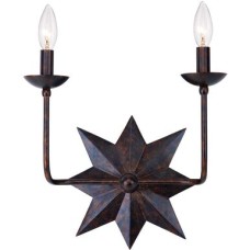 Crystorama Astro Sconce 9232-EB