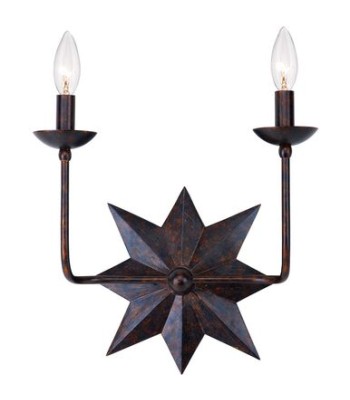 Crystorama Astro Sconce 9232-EB