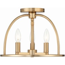Crystorama Abbott Semi Flush ABB-3003-VG_CEILING
