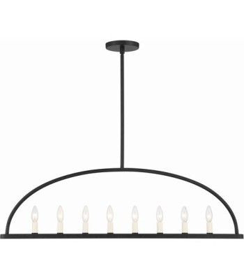 Crystorama Abbott Chandelier ABB-3007-BK