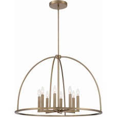 Crystorama Abbott Chandelier ABB-3008-VG