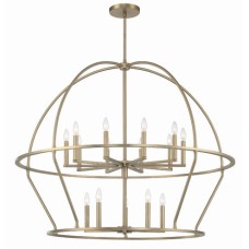 Crystorama Abbott Chandelier ABB-3029-VG