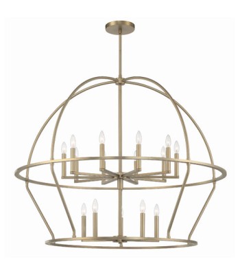 Crystorama Abbott Chandelier ABB-3029-VG