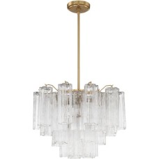 Crystorama Addis Chandelier ADD-306-AG-CL
