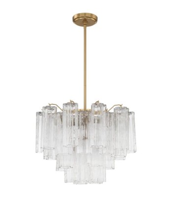 Crystorama Addis Chandelier ADD-306-AG-CL