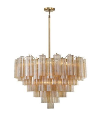 Crystorama Addis Chandelier ADD-316-AG-AM