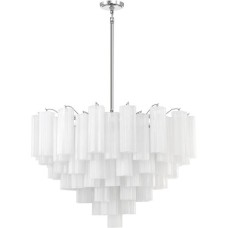 Crystorama Addis Chandelier ADD-316-CH-WH
