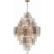 Crystorama Addis Chandelier ADD-319-AG-AU