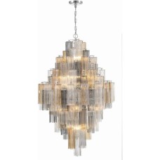 Crystorama Addis Chandelier ADD-319-CH-AU