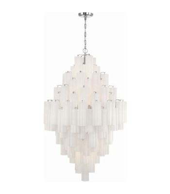 Crystorama Addis Chandelier ADD-319-CH-WH