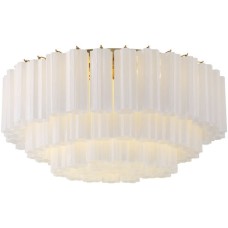 Crystorama Addis Flush Mount ADD-331-AG-WH