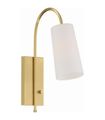 Crystorama Alexa Task Sconce ALX-4501-AG