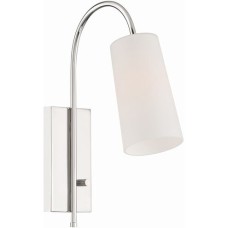 Crystorama Alexa Task Sconce ALX-4501-PN