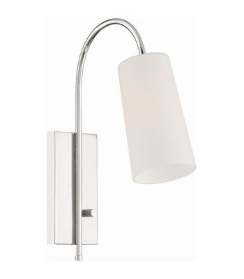 Crystorama Alexa Task Sconce ALX-4501-PN